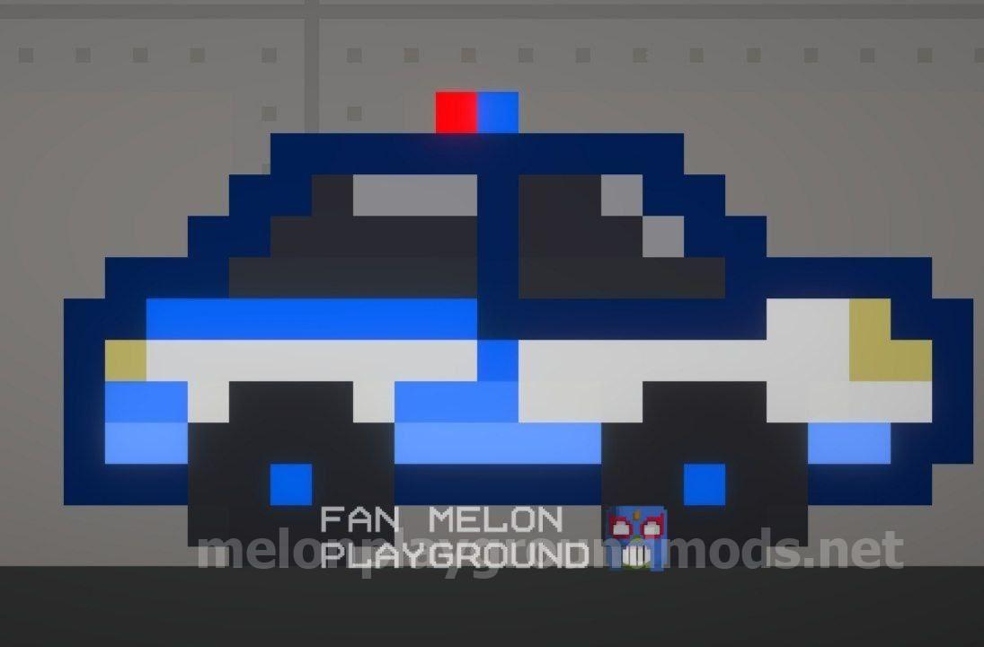 Mod of toy police car