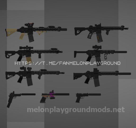 The tactical guns pack by Leean 