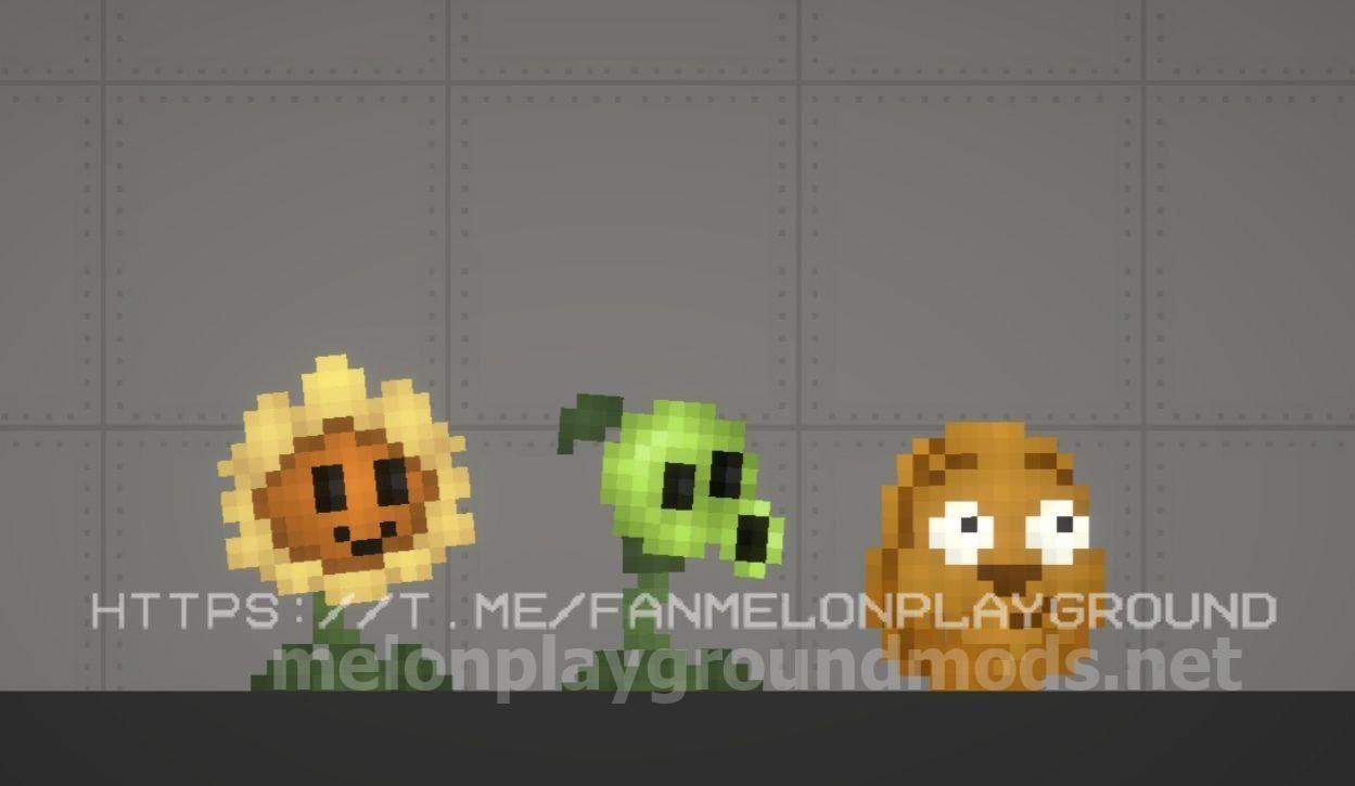 Pack of NPC's from the game Plants vs Zombies